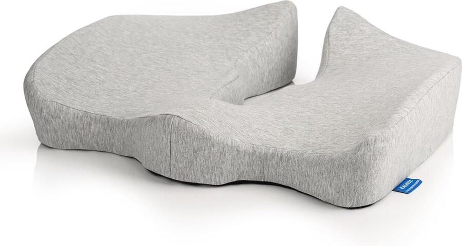 Ergonomisch Traagschuim Zitkussen voor Bureaustoelen Comfortabel en Ondersteunend Kussen voor Thuis Kantoor Auto en Rolstoel