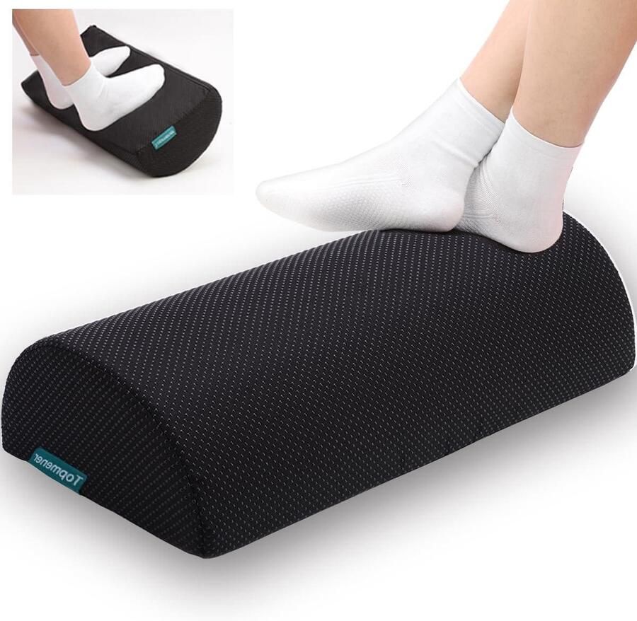 Ergonomisch voetsteun kussen Massage stippen wasbare dekking draagbaar handvat Thuiswerken kantoor reizen Verlichting voor been en knie
