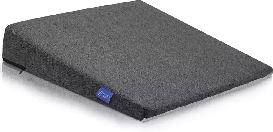 DYNMC you Ergonomisch zitkussen stoel Stevig vormvast Modern schuimrubberen zitkussen stoelverhoger wigkussen kantoor auto Design Donkergrijs