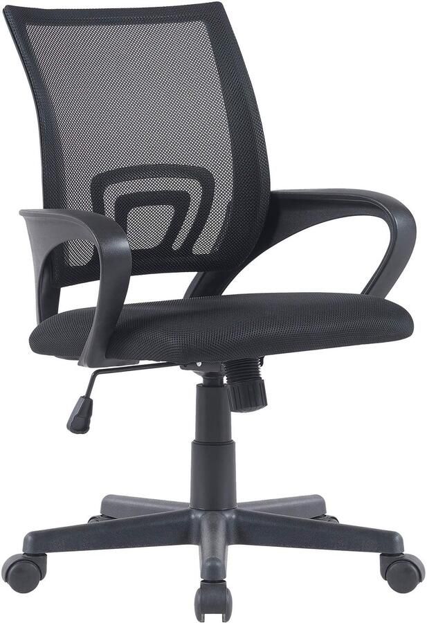 Ergonomische Bureaustoel Geniús Kantoorstoel Ademend Netstof Verstelbare Zithoogte