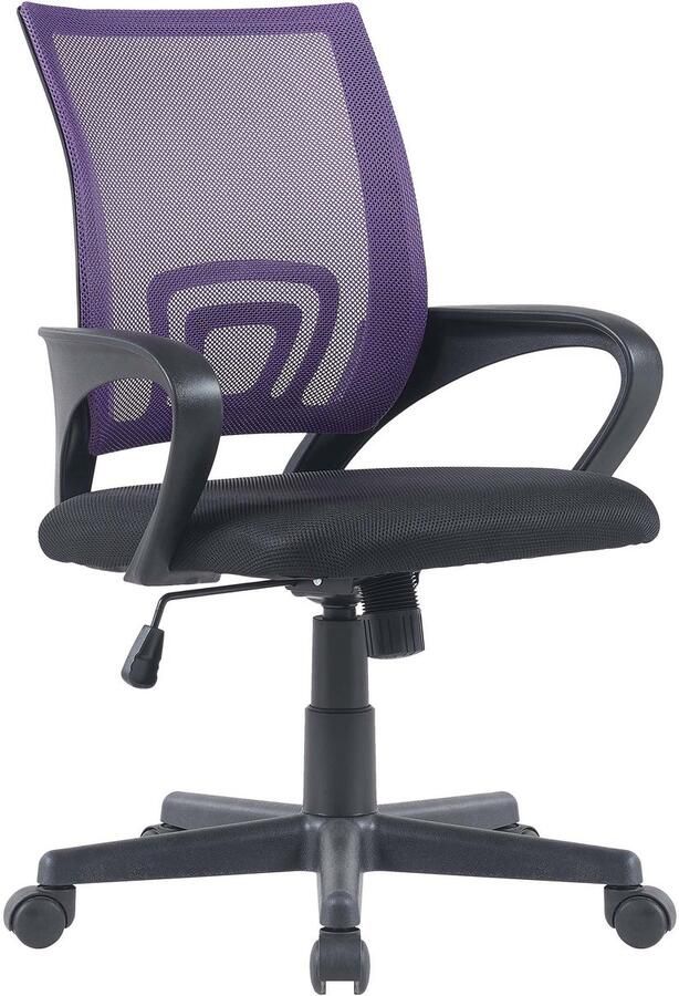 Ergonomische Bureaustoel Geniús Kantoorstoel Ademend Netstof Verstelbare Zithoogte