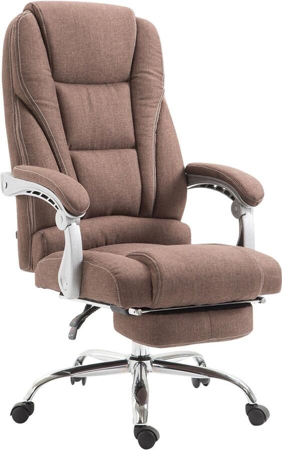 Ergonomische Bureaustoel Kantoorstoel traploos verstelbare zithoogte