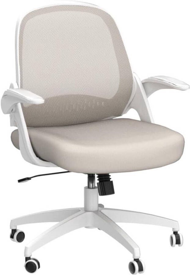 Ergonomische bureaustoel met hoge rugleuning verstelbare lendensteun 60D x 60W x 100H cm