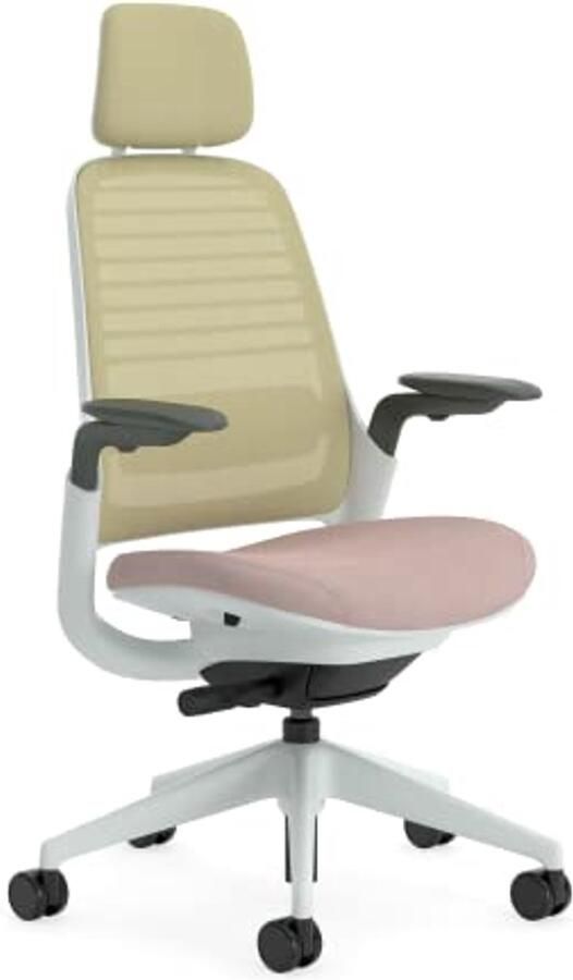 Ergonomische Bureaustoel met Verstelbare Lendensteun en Armleuningen