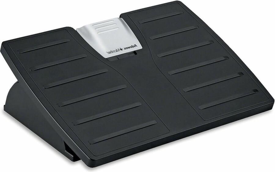 Ergonomische Fellowes 8035001 Office Suitesâ¢ Microban voetensteun verstelbaar zwart