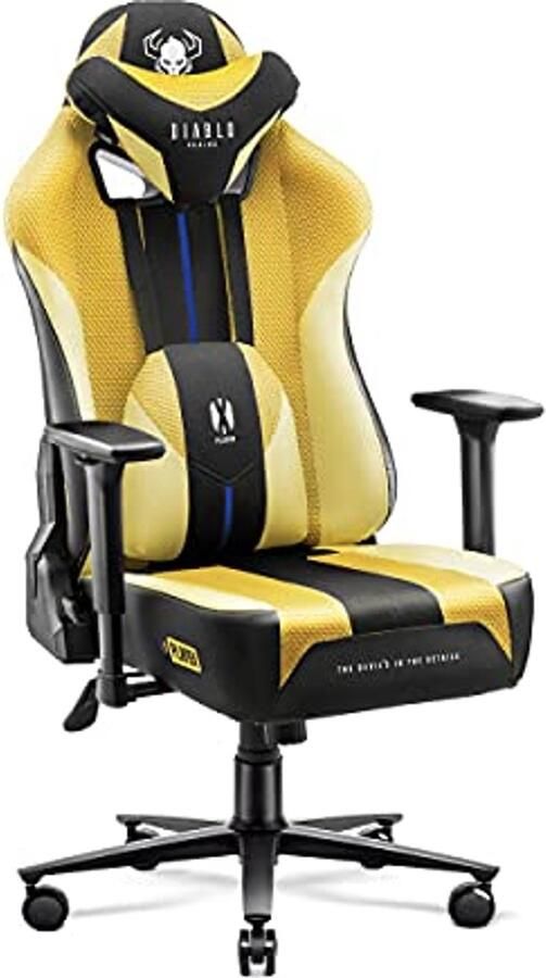 Ergonomische Gaming Stoel met 3D Armleuningen en Kantelfunctie Comfortabele Bureaustoel voor Thuis en Kantoor