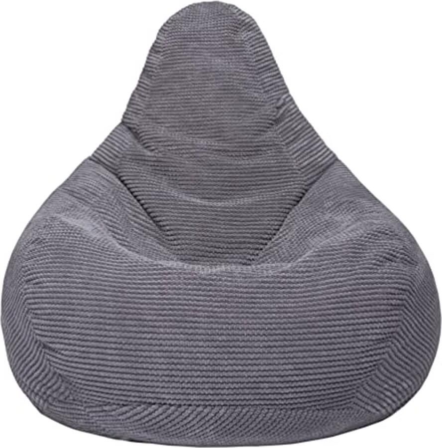 Ergonomische Highback Zitzak van Corduroy voor Binnen Perfect voor Woonkamer en Gaming