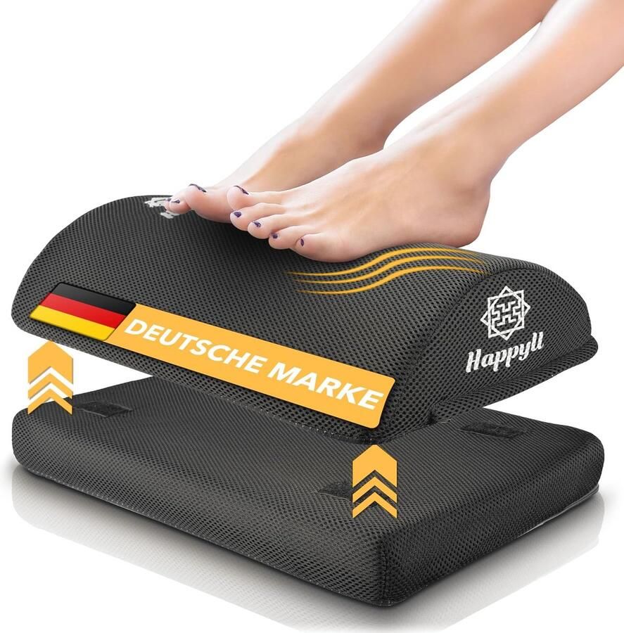 Ergonomische Hoogte Verstelbare Voetsteun voor Bureau Antislip en Comfortabel