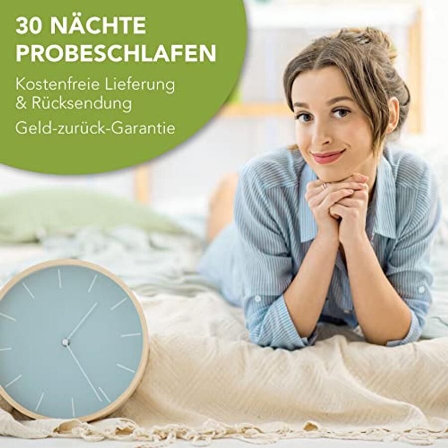 Ergonomische Koudschuimmatras met Gelkussen 18 cm Hoog 7 Zones Öko-Tex Gecertificeerd Hardheidsgraad 3 (H3) Rolmatras 90 x 200 cm