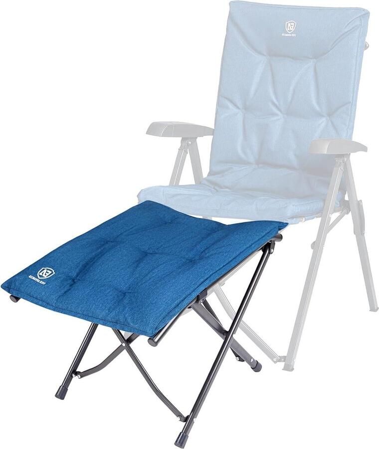 Ergonomische opvouwbare camping voetenbank voor woonkamer lichtgewicht beensteun met draagtas voor slaapkamer tuin terras buiten kantoor