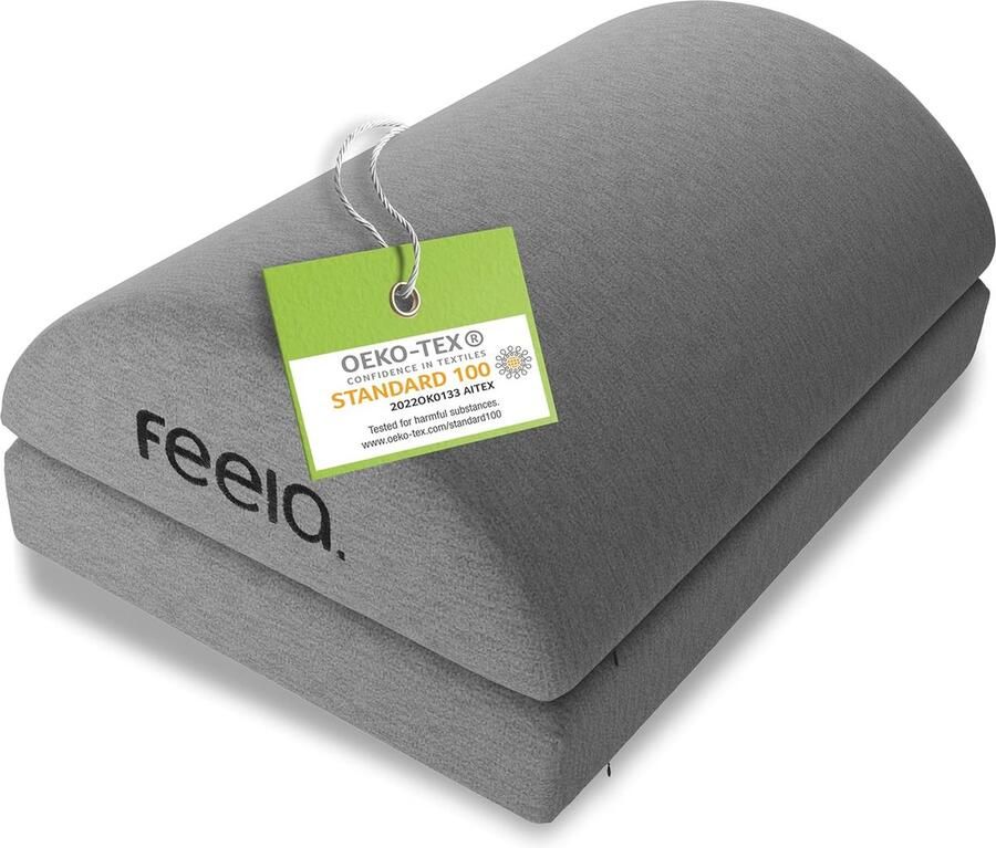 Ergonomische Voetensteun In hoogte verstelbare voetenbank voor kantoor en thuis antislip en wasbaar