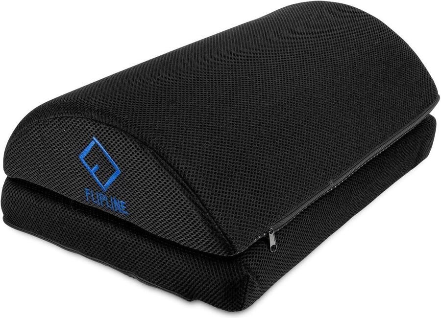 Ergonomische Voetensteun voor Bureau In Hoogte Verstelbaar Antislip met Wasbare Mesh Cover Comfortabel en Ondersteunend voor Kantoor en Thuis