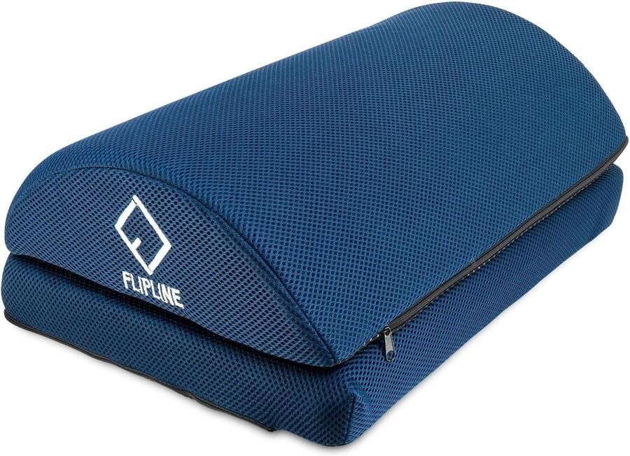 Ergonomische Voetensteun voor Bureau In hoogte verstelbaar Antislip Wasbare Mesh-Overtrek