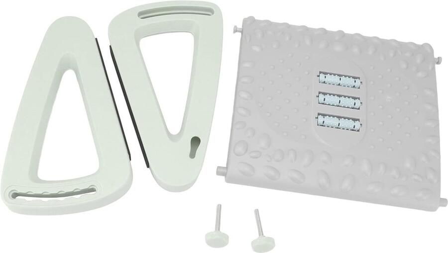 Ergonomische Voetsteun onder Bureau 6 Hoogte-instellingen met Massagetextuur en Rollen voor Kantoor