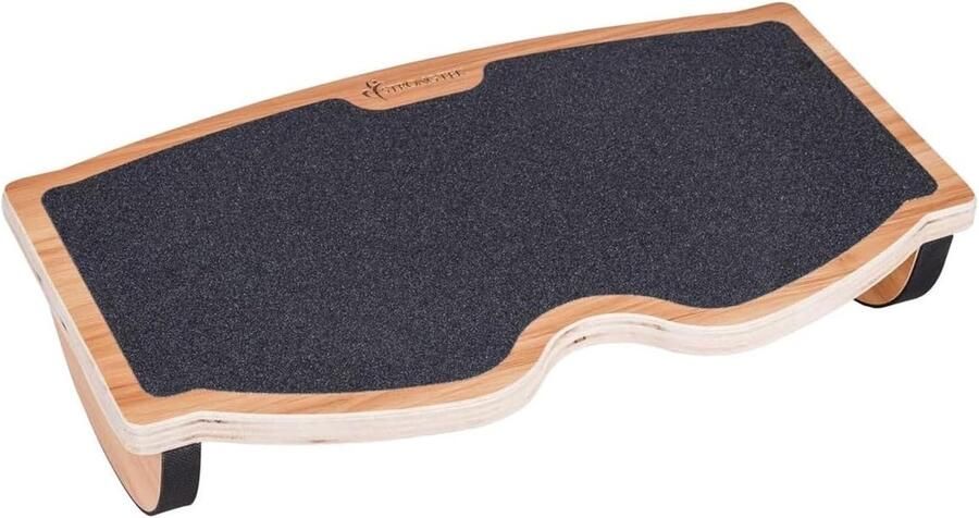 Ergonomische Voetsteun van Natuurlijk Hout voor Bureau Antislip en Verstelbaar voor Optimaal Comfort en Houdingsondersteuning