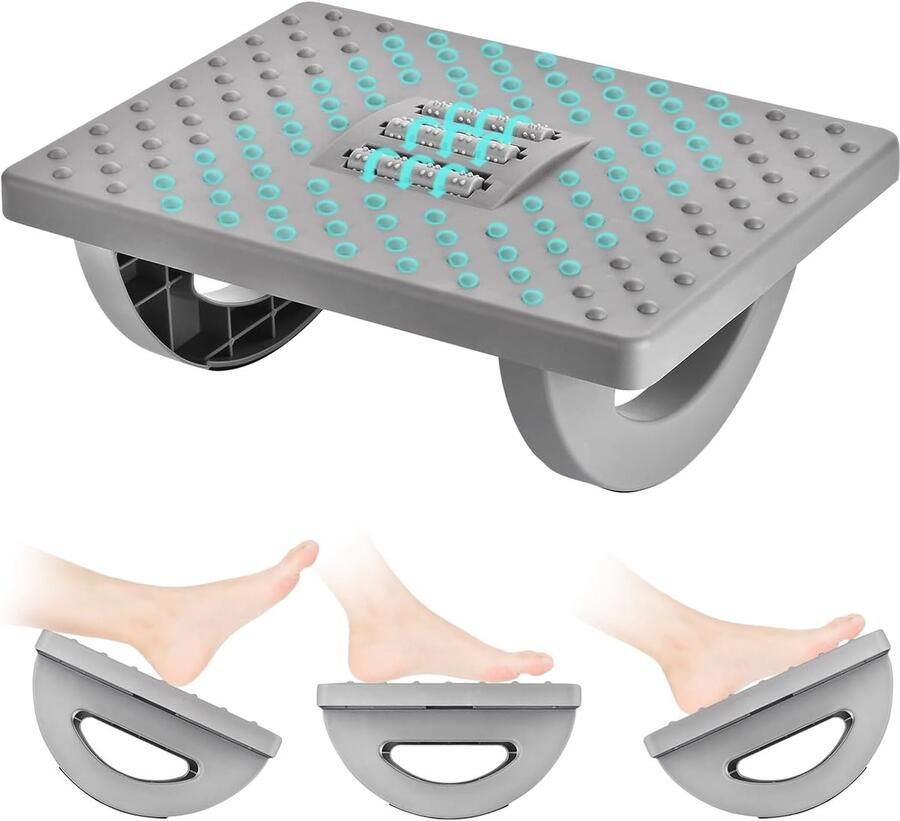 Ergonomische voetsteun verstelbare voetkruk voor bureau comfortabele beensteun