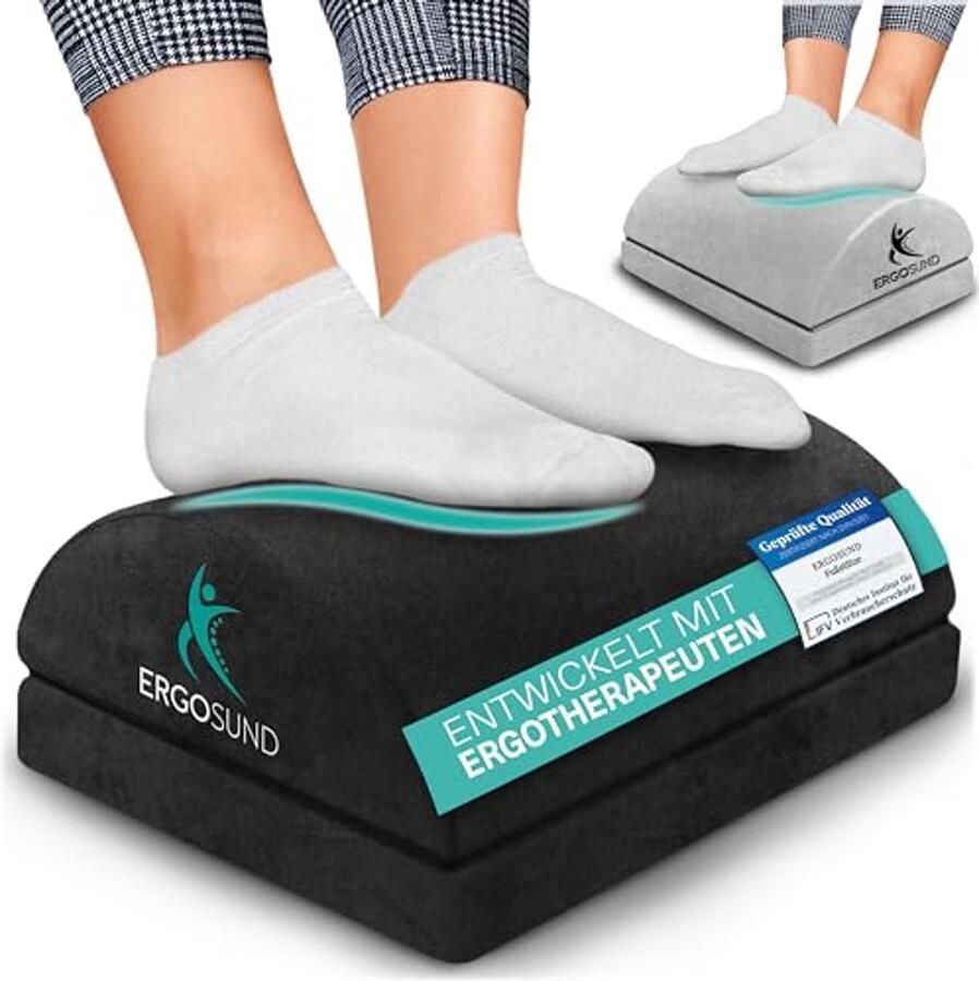 Ergonomische Voetsteun voor Bureau Verstelbare en Rutschfest Perfect voor Thuis en Kantoor