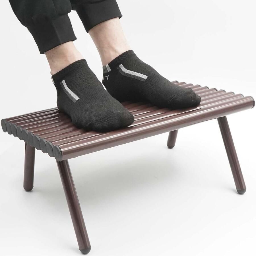 Ergonomische Voetsteun voor Onder Bureau met Massageoppervlak Comfortabel en Verstelbaar