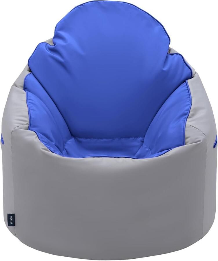 Ergonomische Waterbestendige Bean Bag Zitzak voor Binnen en Buiten Comfortabele Gaming Zitzak met Hoge Rug Lichtgewicht en Eenvoudig te Reinigen