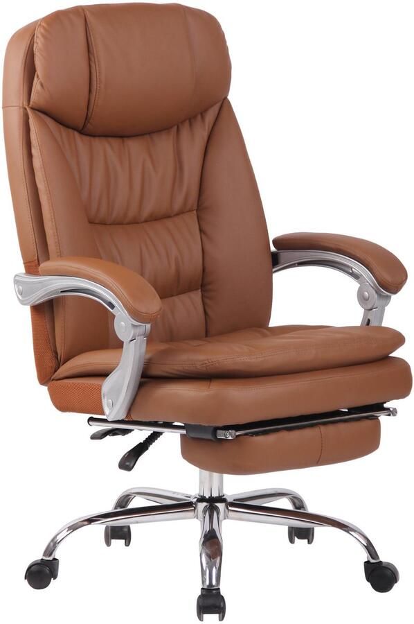 Ergonomische XL Directiestoel Comfortabele Kantoorstoel Met Verstelbare Voetensteun