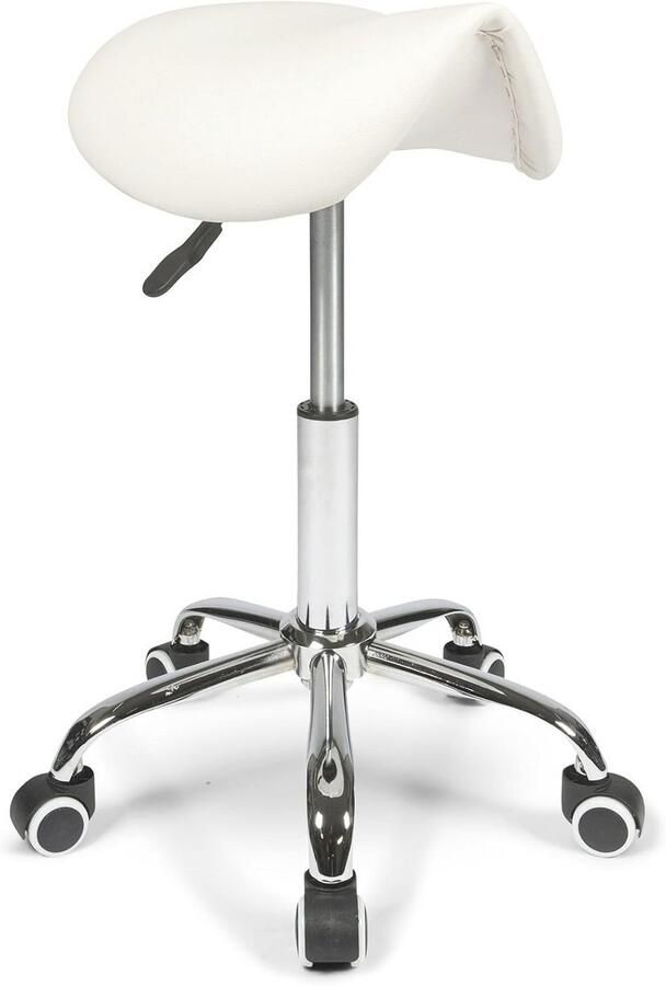 Ergonomische Zadelkruk Draaibaar en Verstelbaar Comfortabele Werkkruk voor Thuis en Kantoor