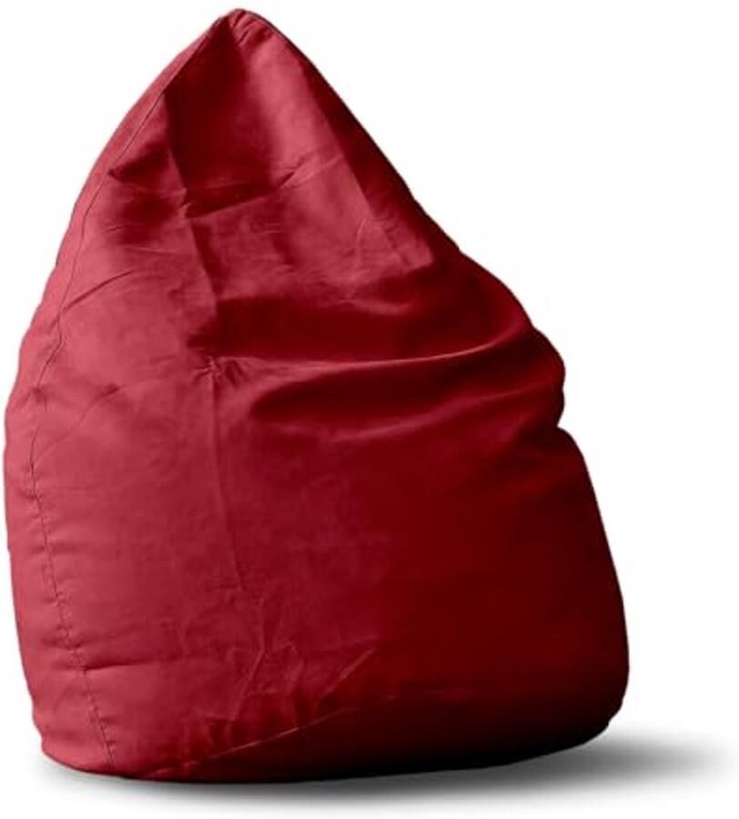 Ergonomische Zitzak 60x45cm Comfortabele Microvelours Bean Bag voor Kinderen en Volwassenen Ideaal voor Kinderkamer en Woonkamer Flexibele Fauteuil