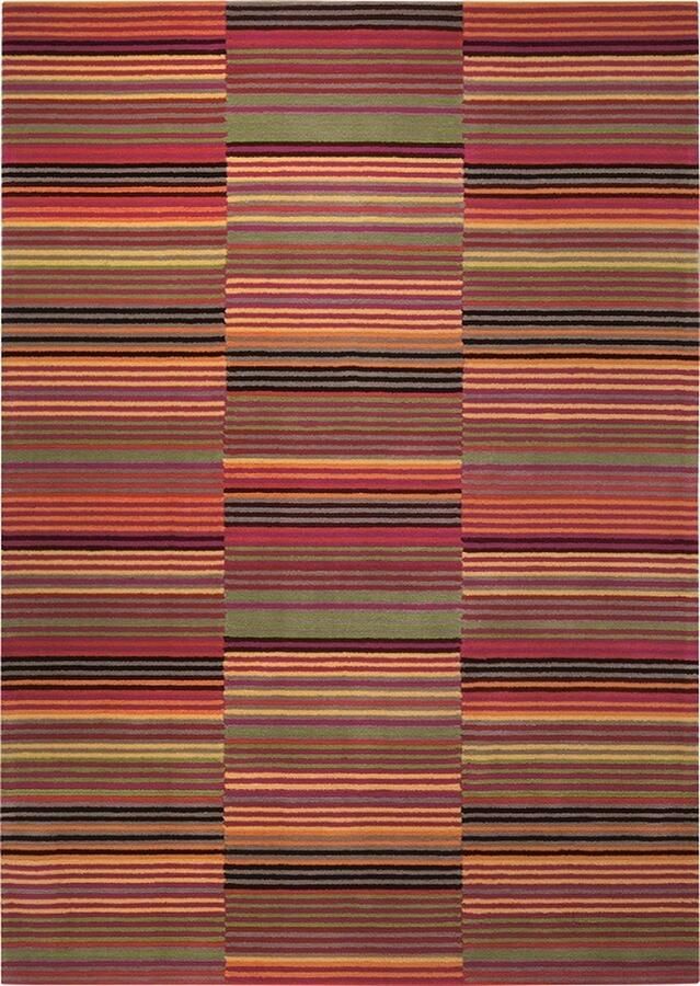 Esprit Colorpop Laagpolig vloerkleed 140x200 cm rood