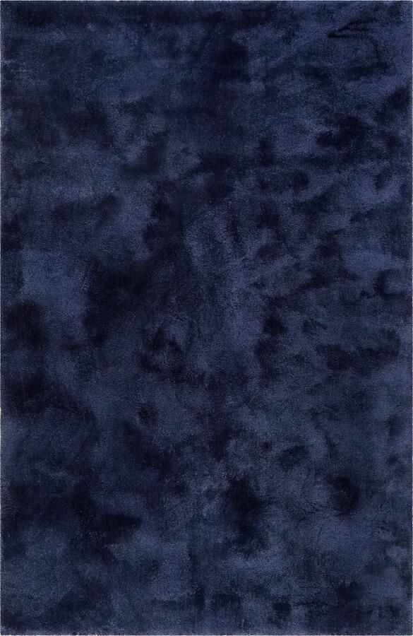 Esprit #relaxx Hoogpolig vloerkleed 160x230 cm donkerblauw