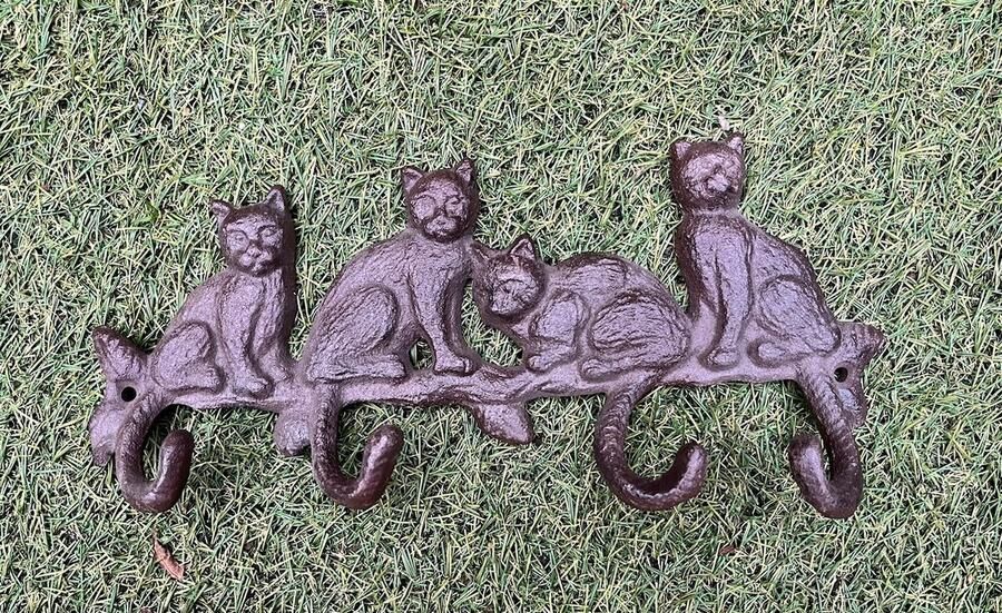 Esschert Design kapstok kattenstaartjes