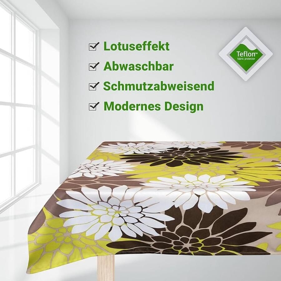 Exclusief Tafelkleed Water- en Vuilafstotend 1 stuk Polyester