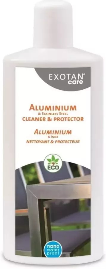 Exotan Care aluminium & roestvrijstaal schoonmaak- en beschermingsmiddel