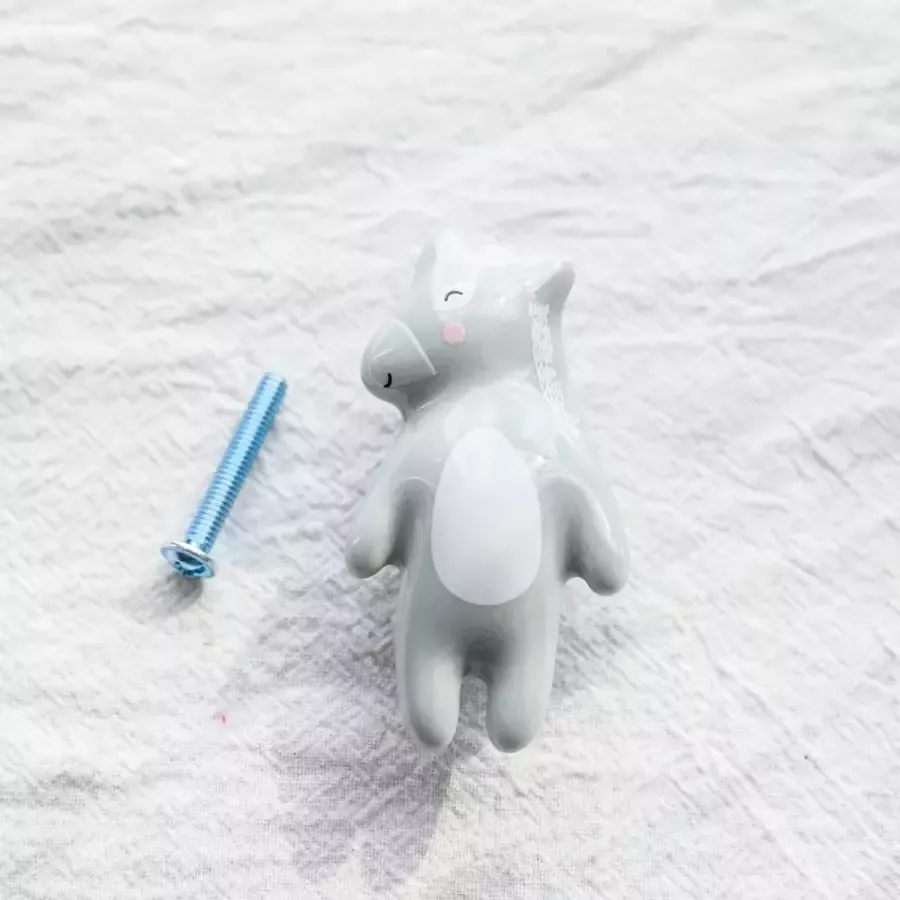 Ezel Kinder Meubelknop Handgreep Ladegreep Meubelgreep