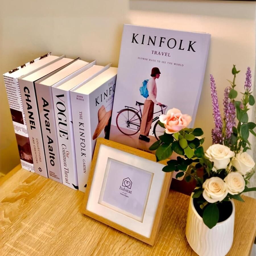 Fake Book Set 6 Stuks Kunstboeken voor Huisdecoratie Moderne Decoratieve Boeken Opvouwbare Boeken Stijlvolle Sfeercreatie Boekenkast Salontafel Woonkamer Creatief Ontwerp