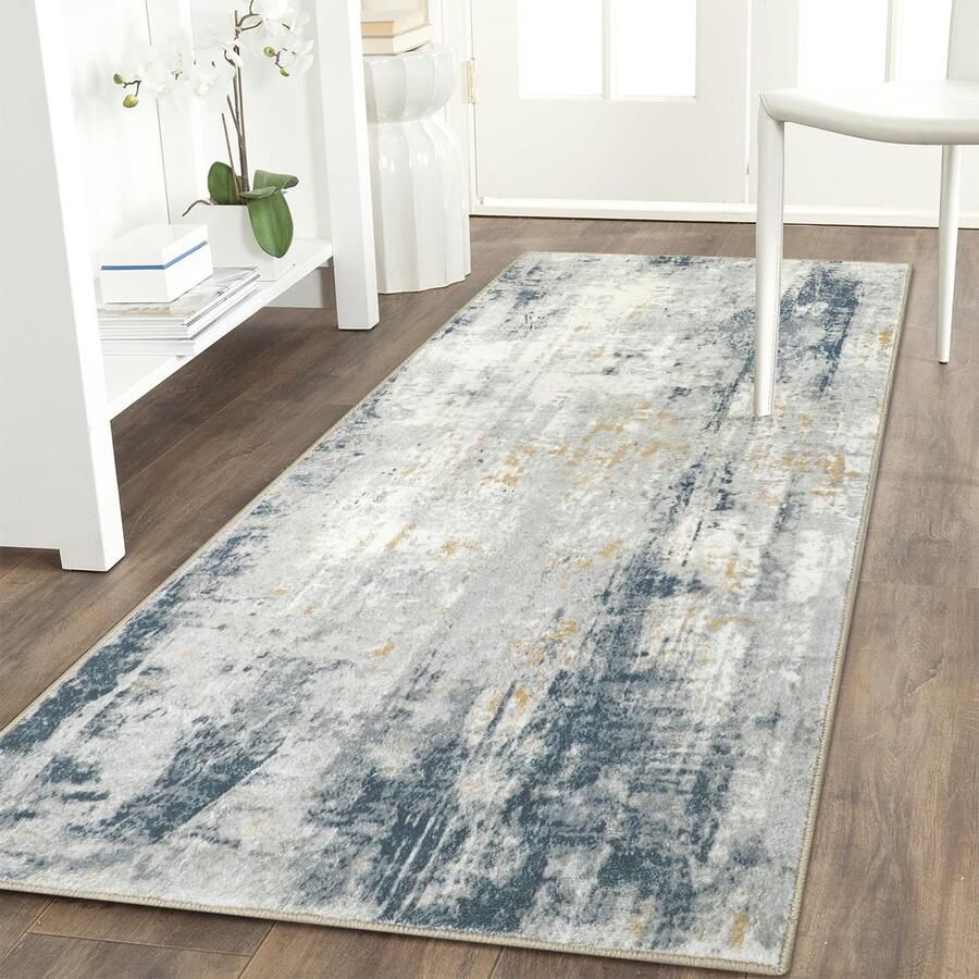 Famibay Gangloper antislip 60 x 120 cm Keukenloper wasbaar tapijt vloermat voor gang entree keuken wasruimte woonkamer
