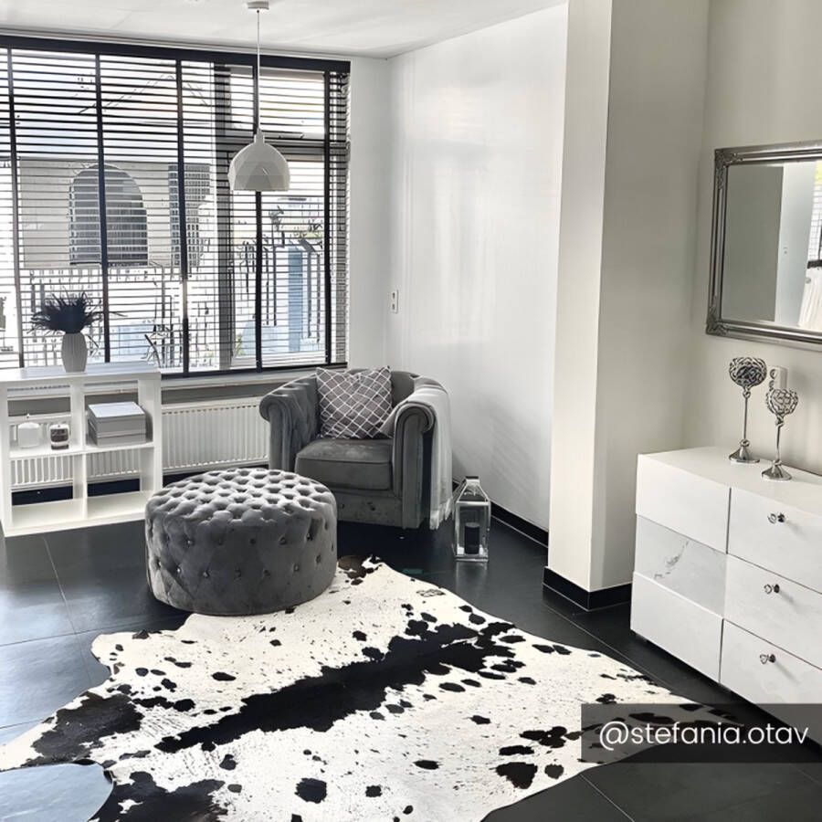 Vente-unique Fauteuil CHESTERFIELD velours antraciet L 85 cm x H 72 cm x D 78 cm