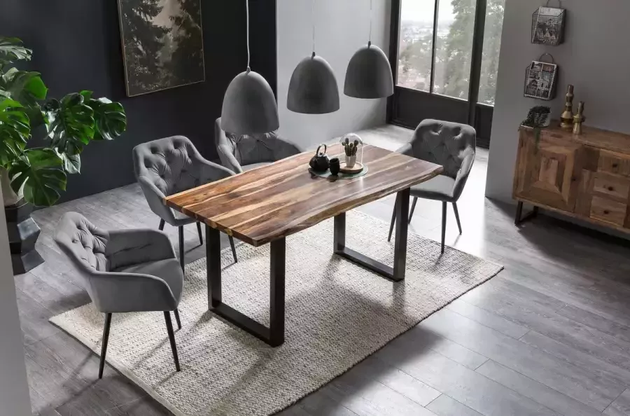 SalesFever Eetkamerstoel Coventry Comfortabele gestoffeerde stoel in elegante stijl - Foto 7