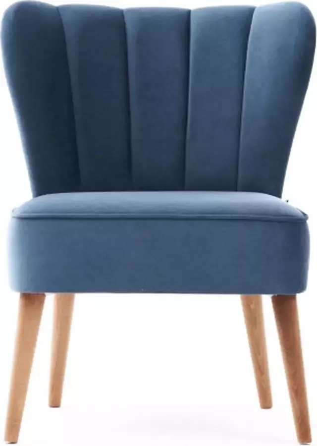 Fauteuil Layla Blauwe Beukenhout Stijlvol & Comfortabel Thuisbezorgd!