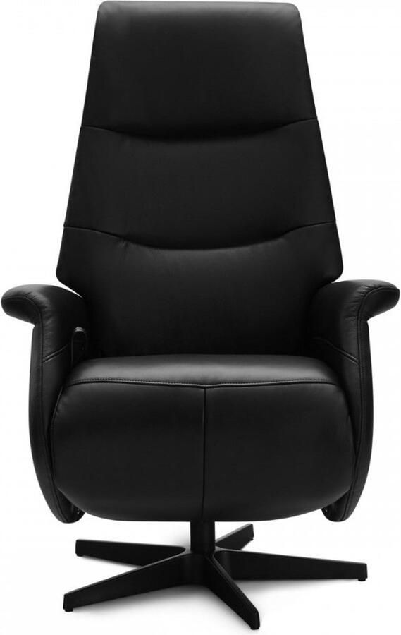 Rootz Living Rootz Fauteuil Lederen fauteuil Draaistoel Verstelbaar comfort Ergonomische ondersteuning Duurzaam ontwerp 79 cm x 90 cm x 114 cm