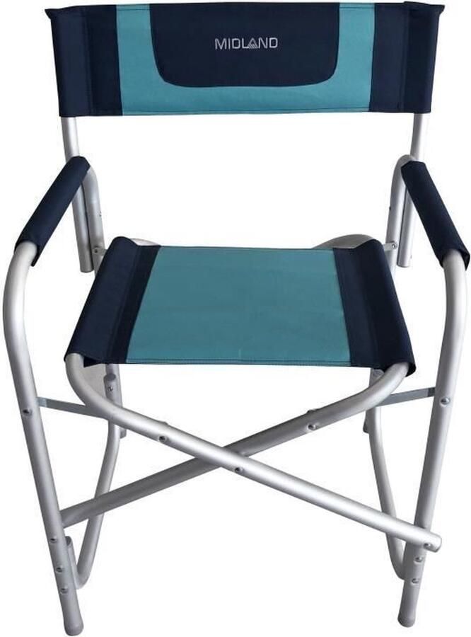 Fauteuil MIDLAND Director Midland Marineblauw Turquoiseblauw