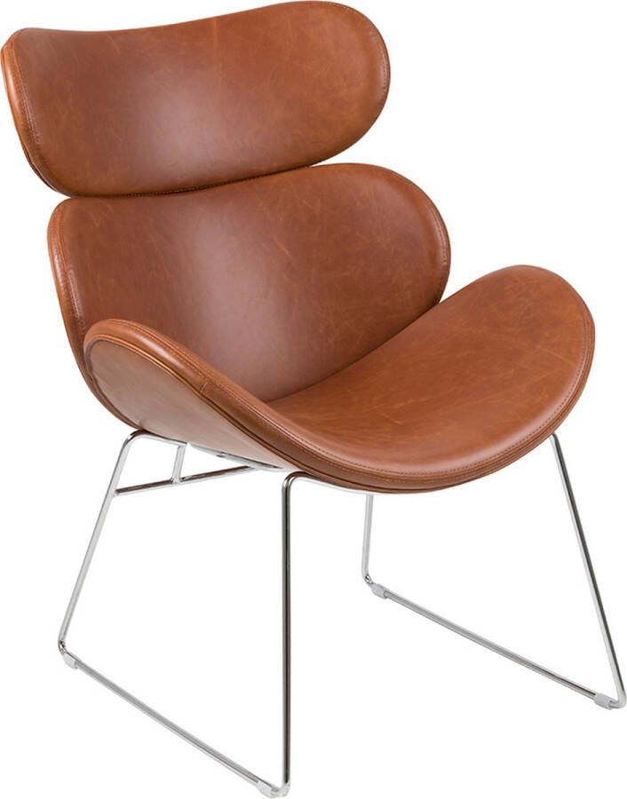 SMUK Fauteuil Rhys Cognac