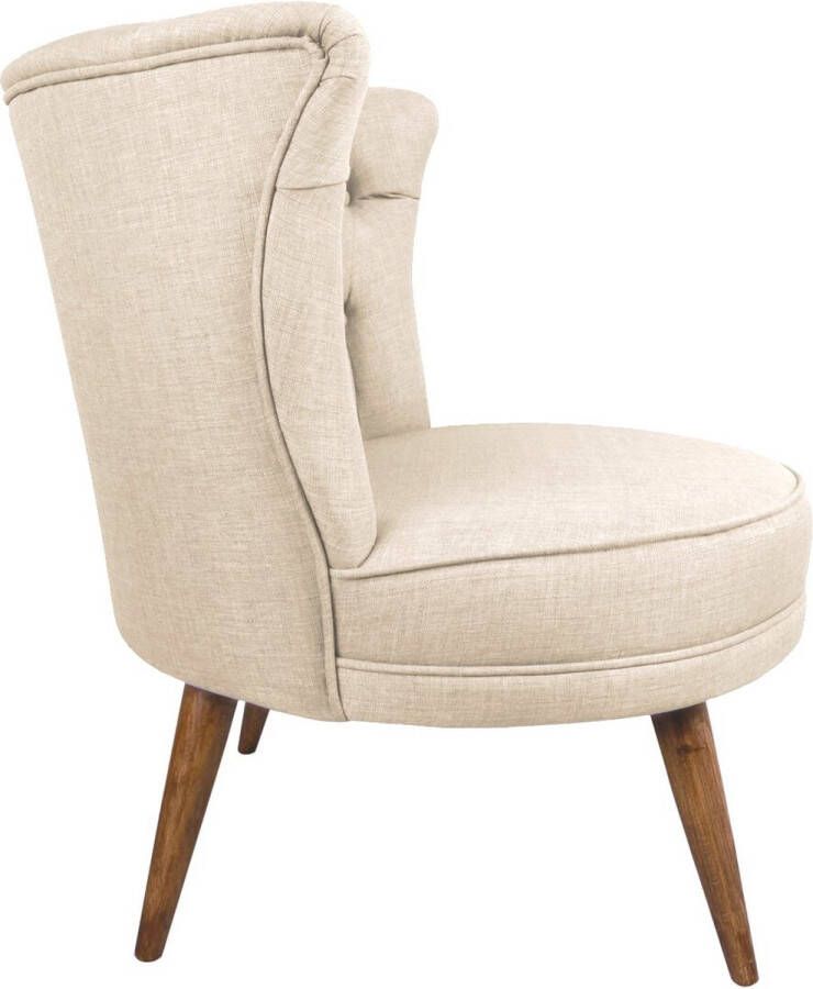 Fauteuil Room Richland Massief Hout Stijlvol & Comfortabel Perfect voor Elk Interieur