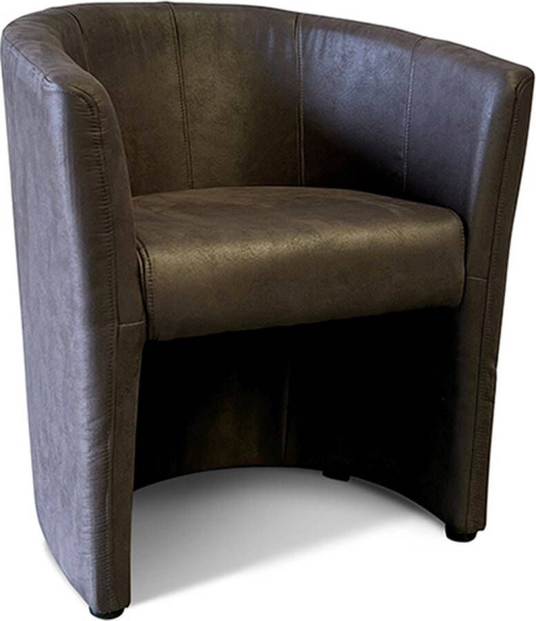 Fauteuil Steven Donkergrijs