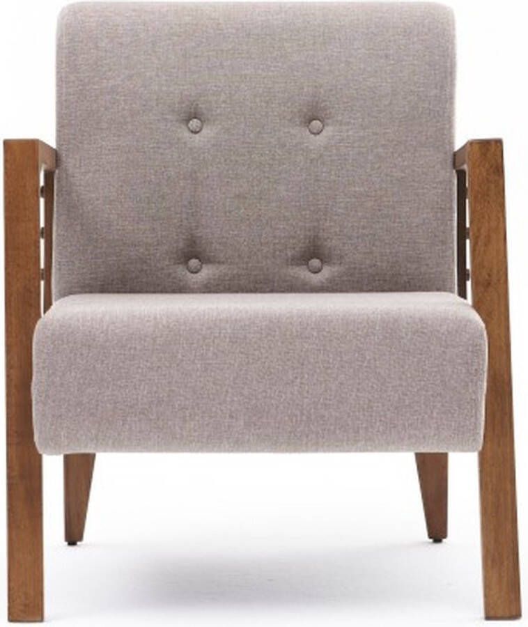 Fauteuil Stijlvolle Room Kemer Beukenhout Scandinavisch Design