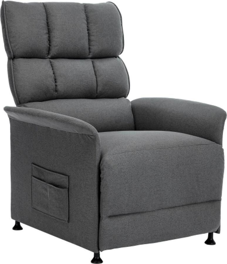 GOTAGEE Fauteuil tv-stoel elektrische stoel relaxfauteuil met afstandsbediening met opbergtas geschikt voor woonkamer slaapkamer en appartement