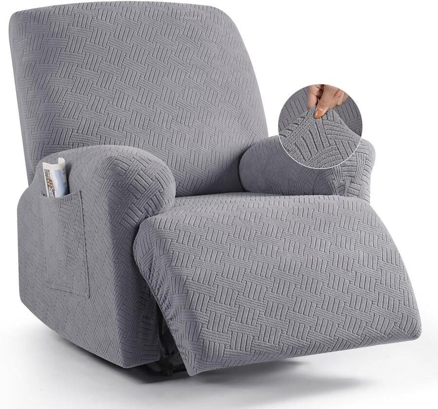 Fauteuilhoes Bescherming en Comfort 1 stuk Jacquard Polyester