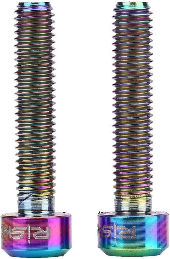 Fiets Remhendel Schroeven 2 Stuks Titanium Legering Fiets Remschroeven M5x25 mm voor Mountainbike Fiets Rembouten Accessoires