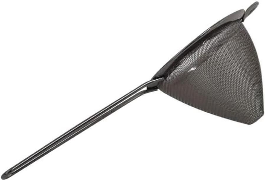 Fijnmazige Roestvrijstalen Cocktailzeef Zwarte Bar Accessoires voor Thee Sap en Koffie