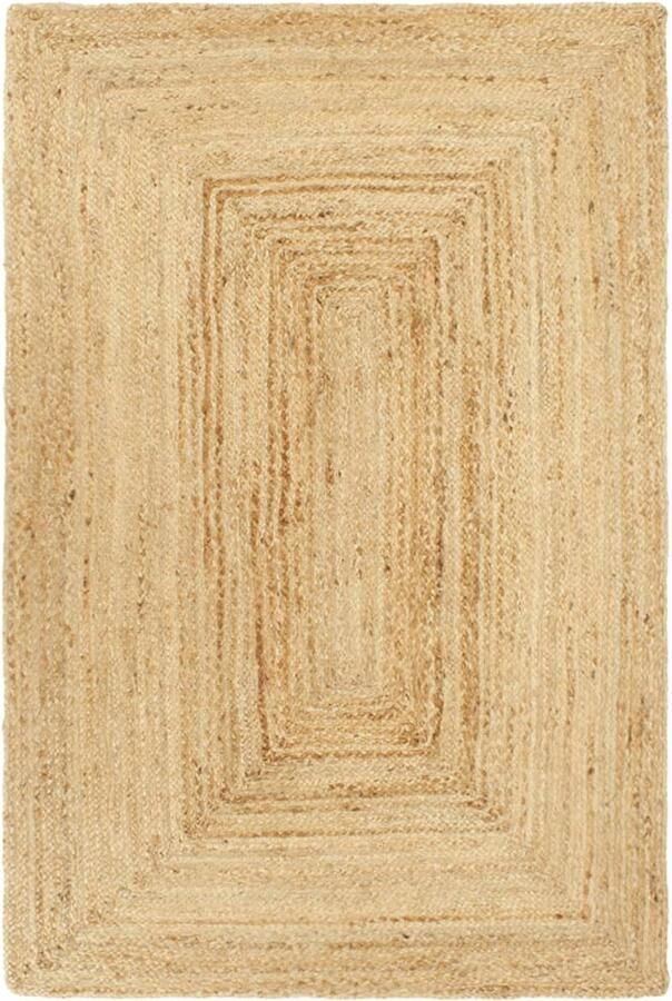 FIONERA Vloerkleed handgemaakt 80x250 cm jute