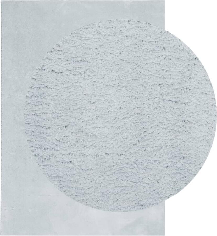 FIONERA Vloerkleed HUARTE laagpolig zacht wasbaar 120x170 cm blauw