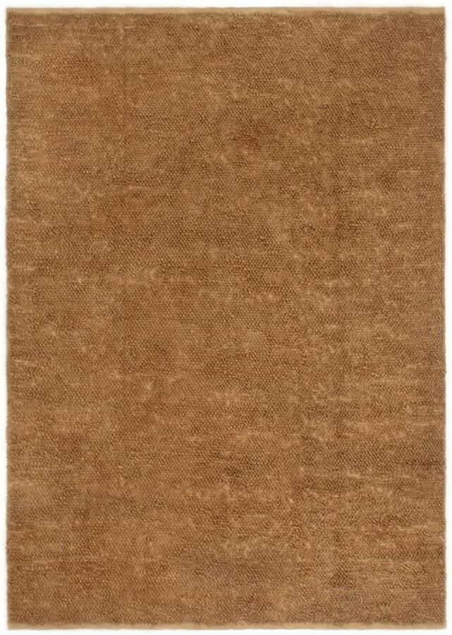 FIONERA Vloerkleed lussenpool handgemaakt 120x180 cm jute en katoen